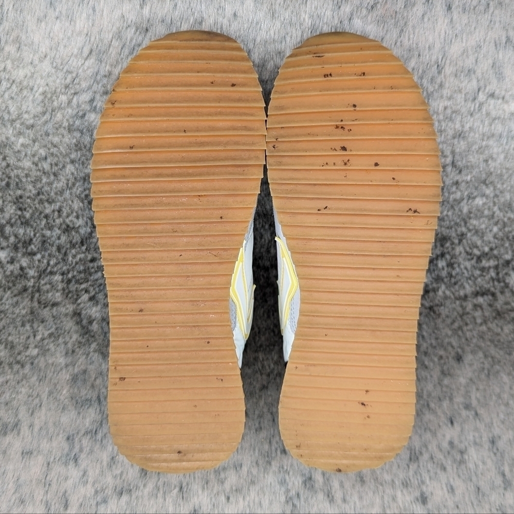 Zero Cent Cinq Runnix Trim Sneakers Grey Yellow Women's 37 - Picture 10 of 10